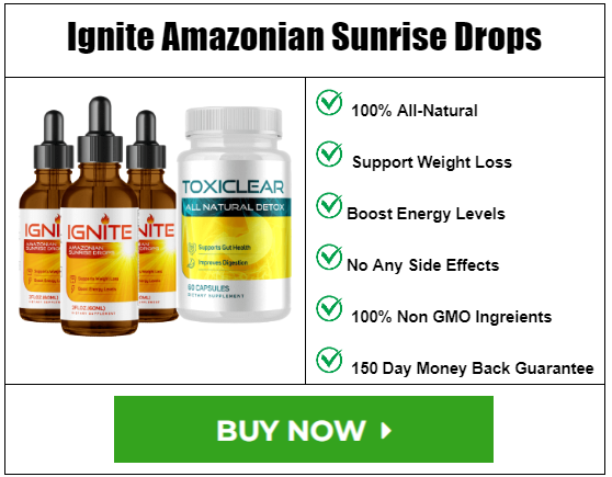 Ignite Amazonian Sunrise Drops Ingredients