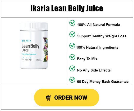 Ikaria Lean Belly Juice Weight Loss Juice Reviews