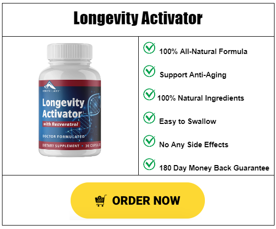 Longevity Activator Benefits