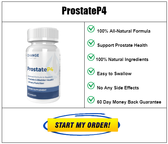 ProstateP4 Prostate Support Supplement 