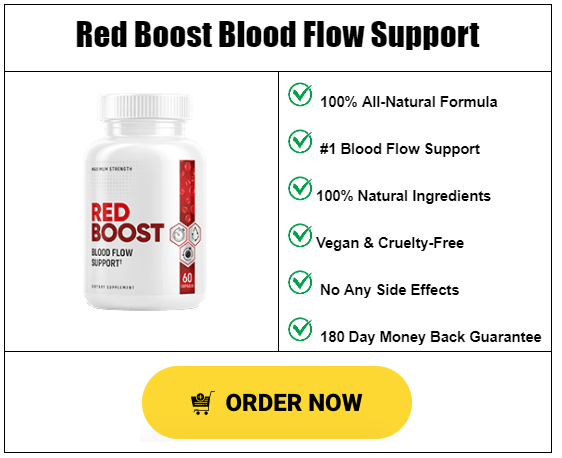 Red Boost Blood Flow Support Supplement