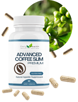 Advanced Coffee Slim Natural Appetite Suppressant (60 Vegan Capsules))
