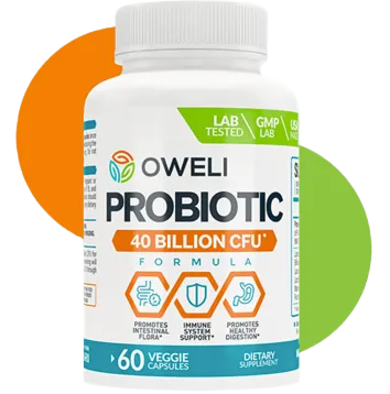Oweli Probiotic's powerful probiotic strains maintain healthy gut bacteria.